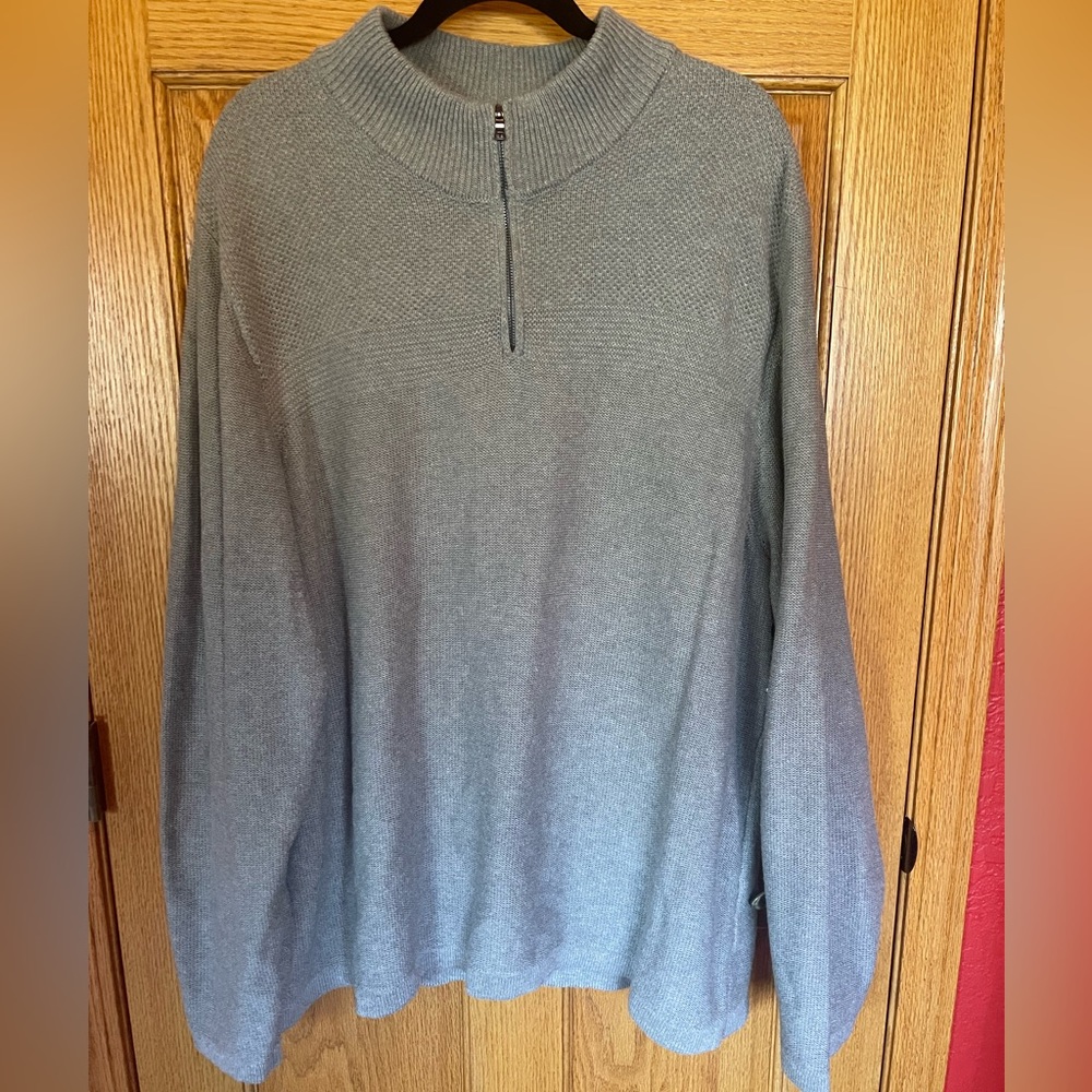 Flag & Anthem Men’s 1/4 zip sweater - size XXL
